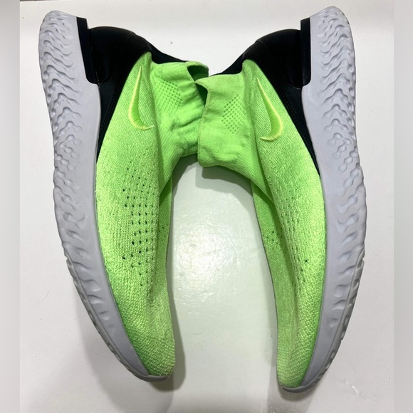 nike rise react flyknit lime blast